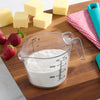 Spout Plastic Measuring Cup, Clear 1 Cup Large