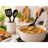 Nylon Kitchen Utensil Set, 3 Piece, Black, Non-Stick Cookware Compatible