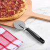 3in Ergonomic Lightweight Wheel Stainless Steel Pizza Cutter, Black