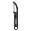 Professional Stainless Steel Euro Peeler with Black Handle
