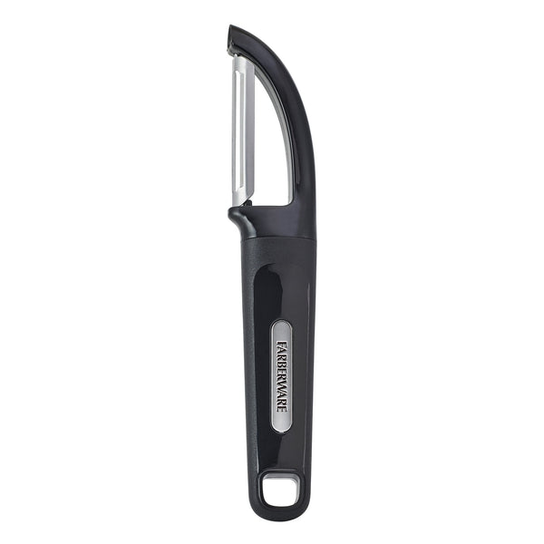 Professional Stainless Steel Euro Peeler with Black Handle