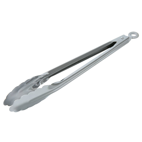 12 Inch Stainless Steel Locking Cooking Tongs with
