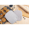 Pot Holders, Silver, 7 in x 9 in 2-Pack